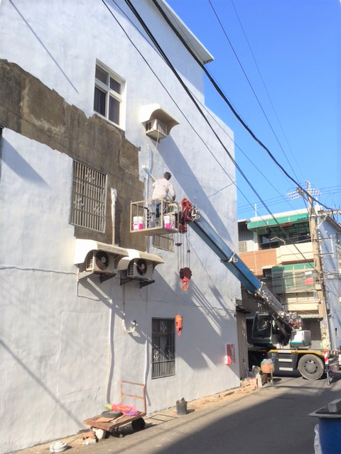 外牆防水隔熱施工